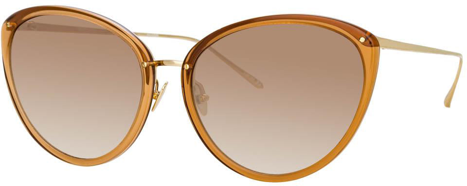 Color_LFL1019C8SUN - Angelica Cat Eye Sunglasses in Brown