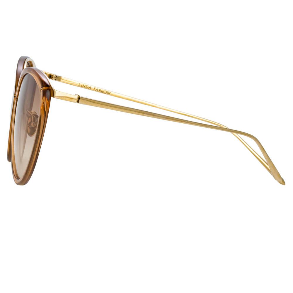 Color_LFL1019C8SUN - Angelica Cat Eye Sunglasses in Brown