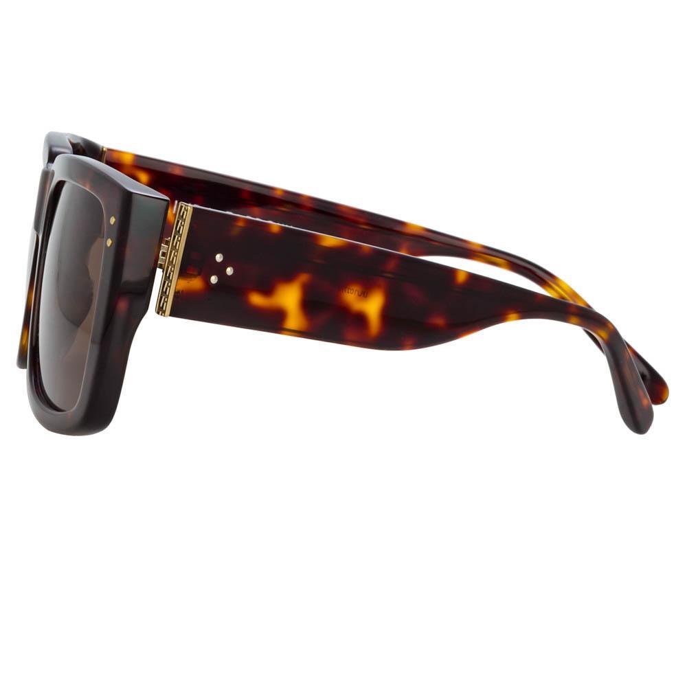 Color_LFL1027C2SUN - Morrison Rectangular Sunglasses in Tortoiseshell