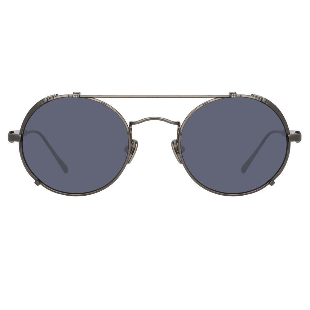 Color_LFL1038C6SUN - Jimi Oval Sunglasses in Nickel