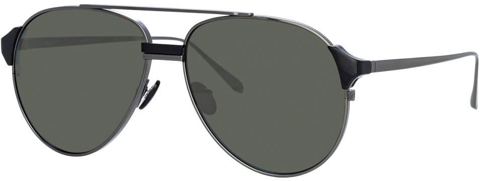 Color_LFL1041C3SUN - Brooks Aviator Sunglasses in Nickel