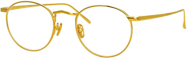 Color_LFL1044C1OPT - Bronson Oval Optical Frame in Yellow Gold