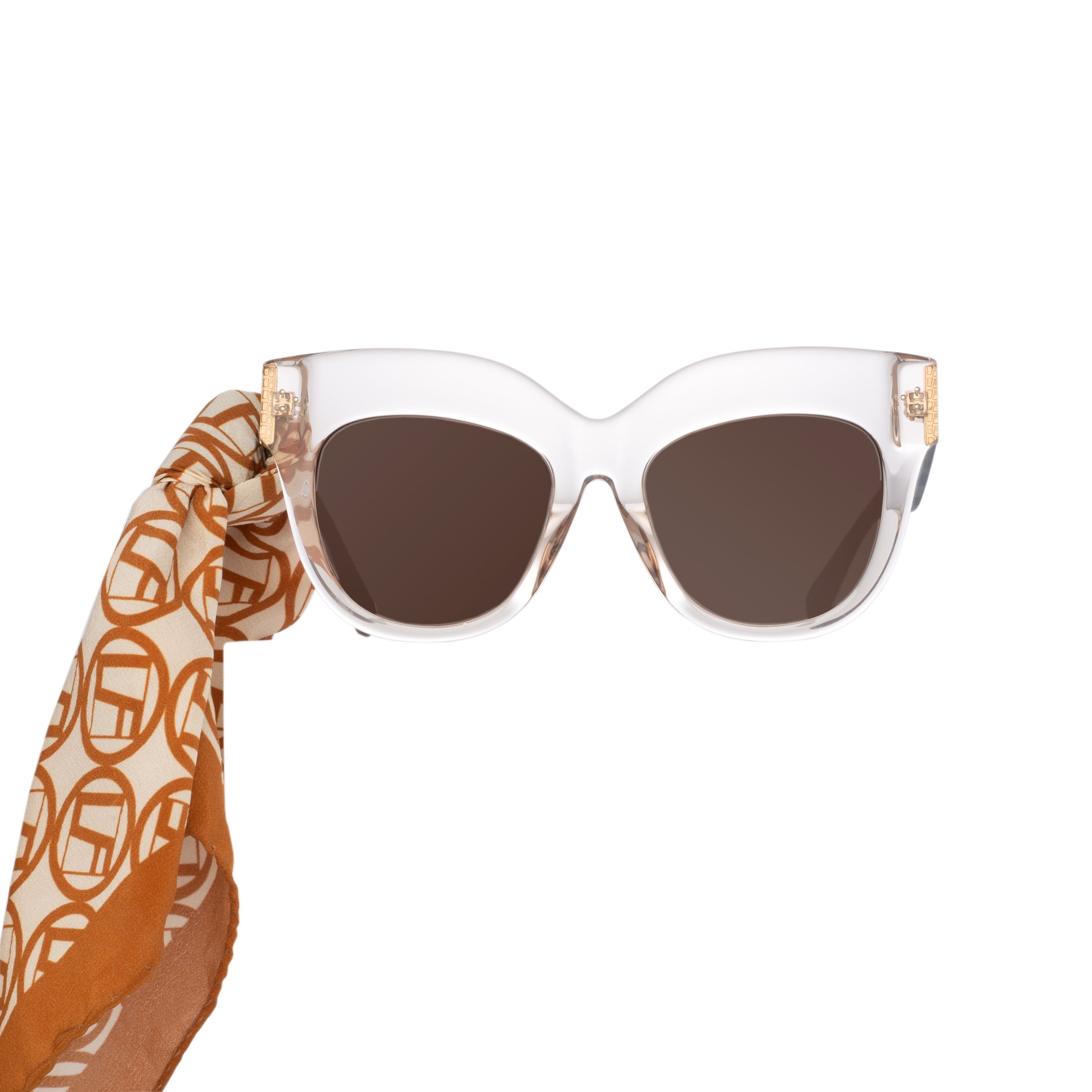 Color_LFL1049C9SUN - Dunaway Oversized Sunglasses in Ash
