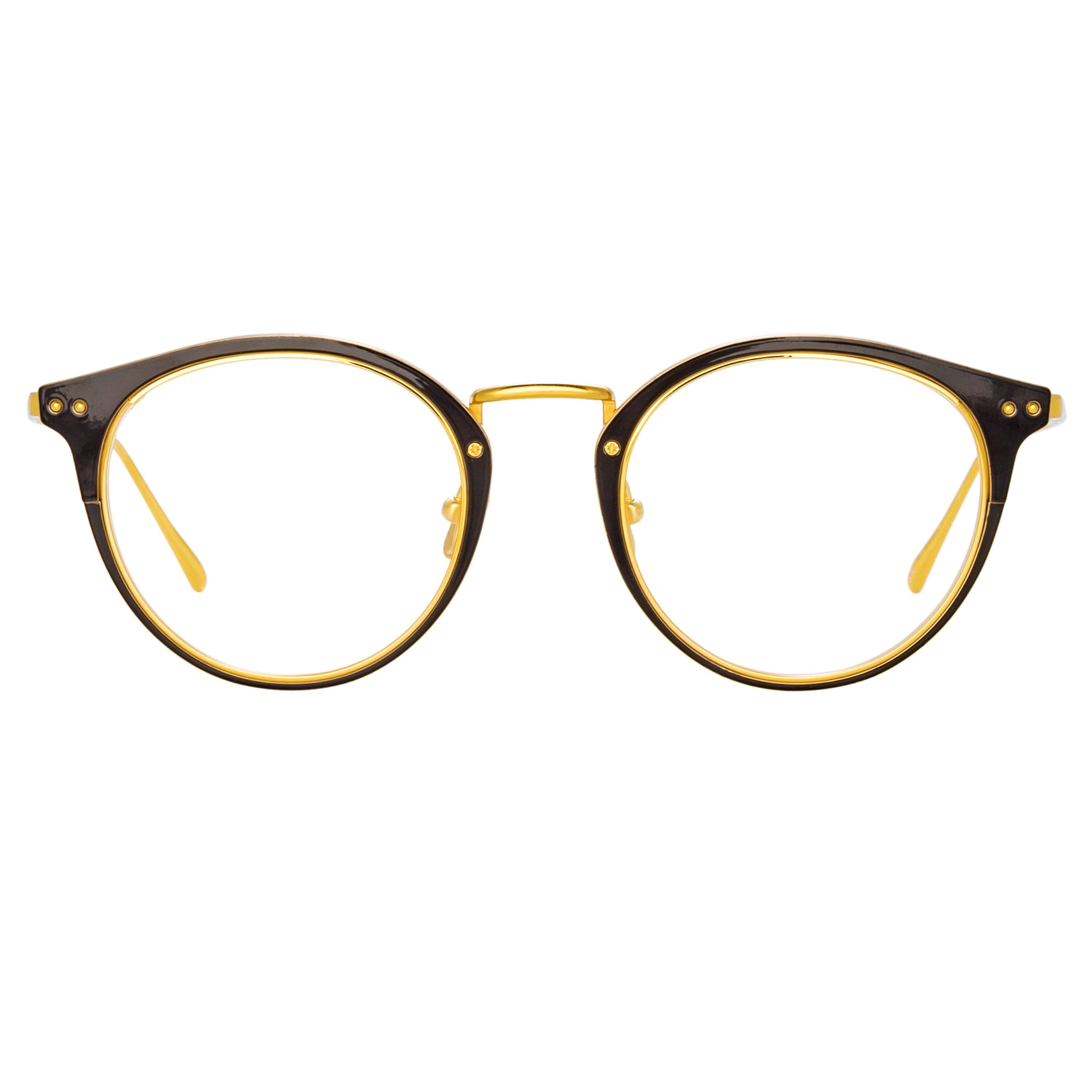 Color_LFL1051C4OPT - Cooper Oval Optical Frame in Black and Yellow Gold