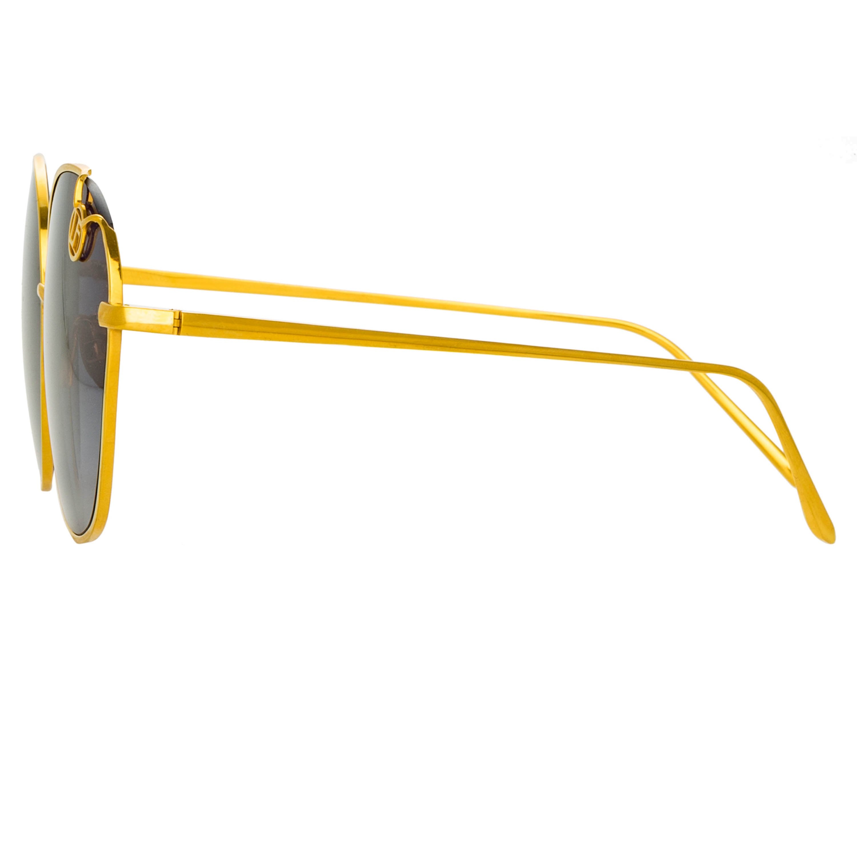 Color_LFL1054C1SUN - Hannah Cat Eye Sunglasses in Yellow Gold and Grey