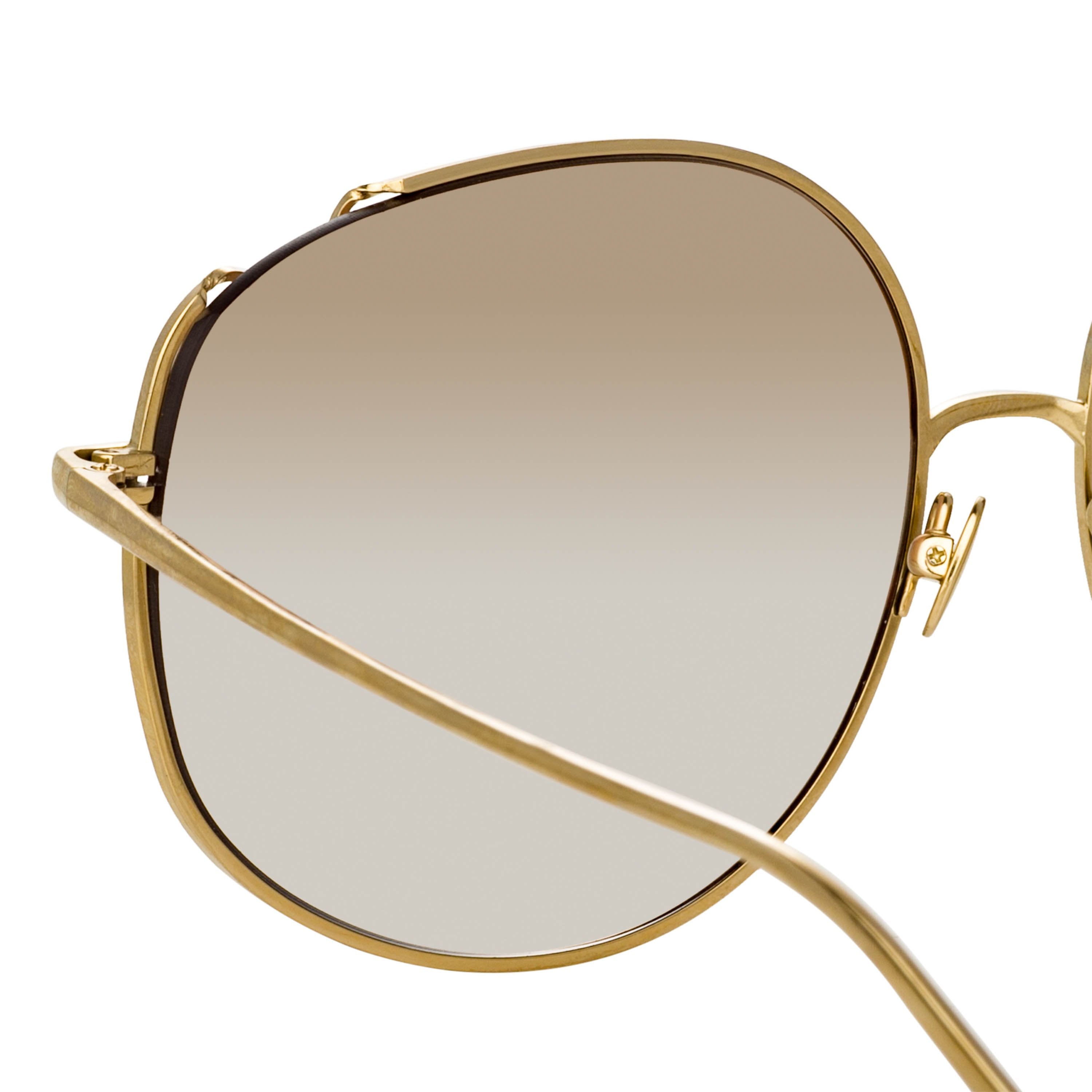 Color_LFL1056C1SUN - Marisa Oversized Sunglasses in Yellow Gold