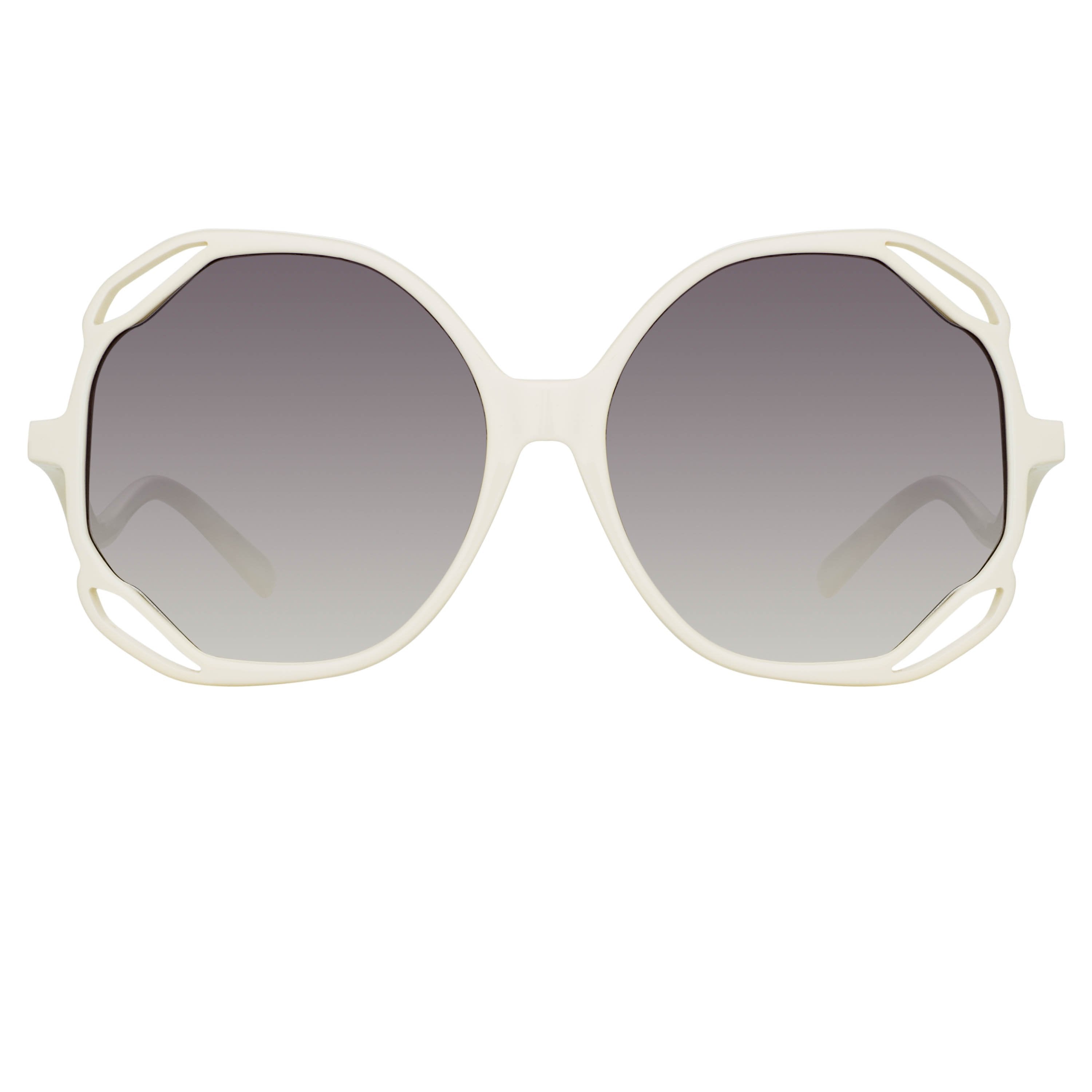 Color_LFL1067C3SUN - Jerry Oversized Sunglasses in White