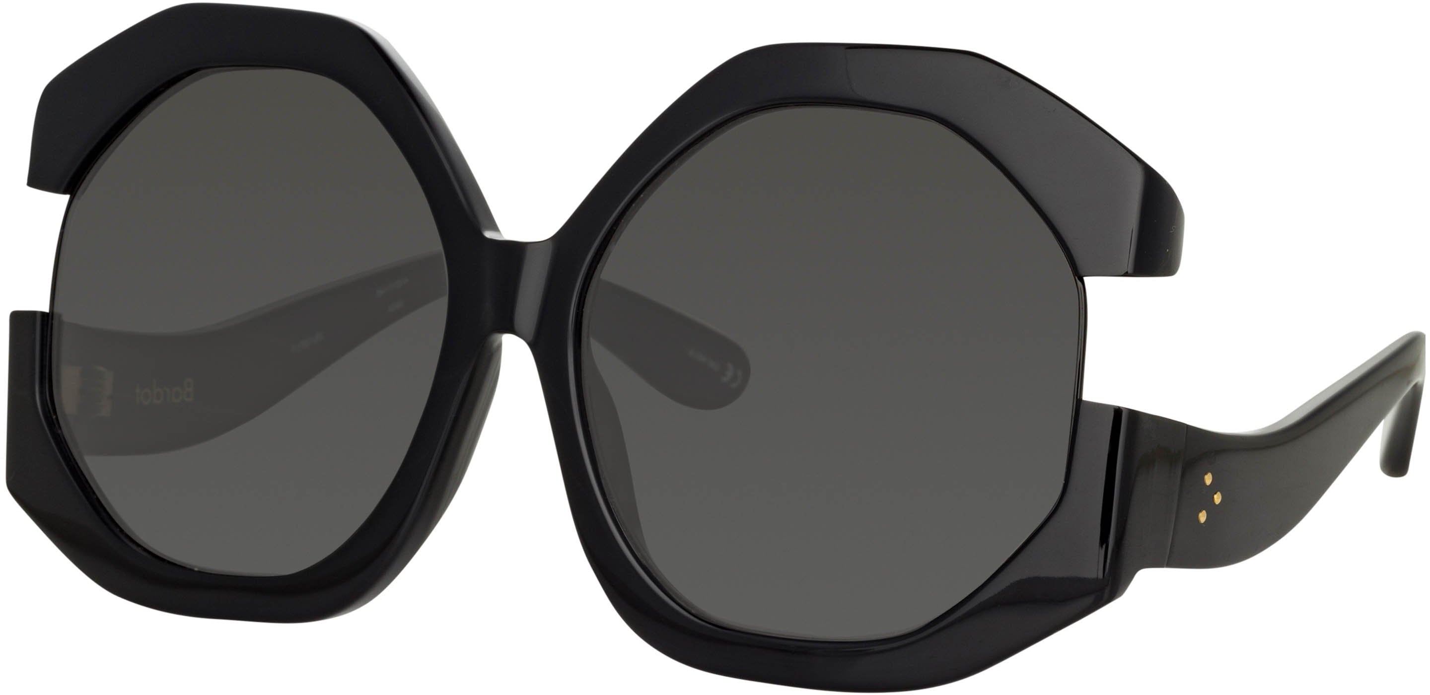 Color_LFL1071C1SUN - Bardot Oversized Sunglasses in Black
