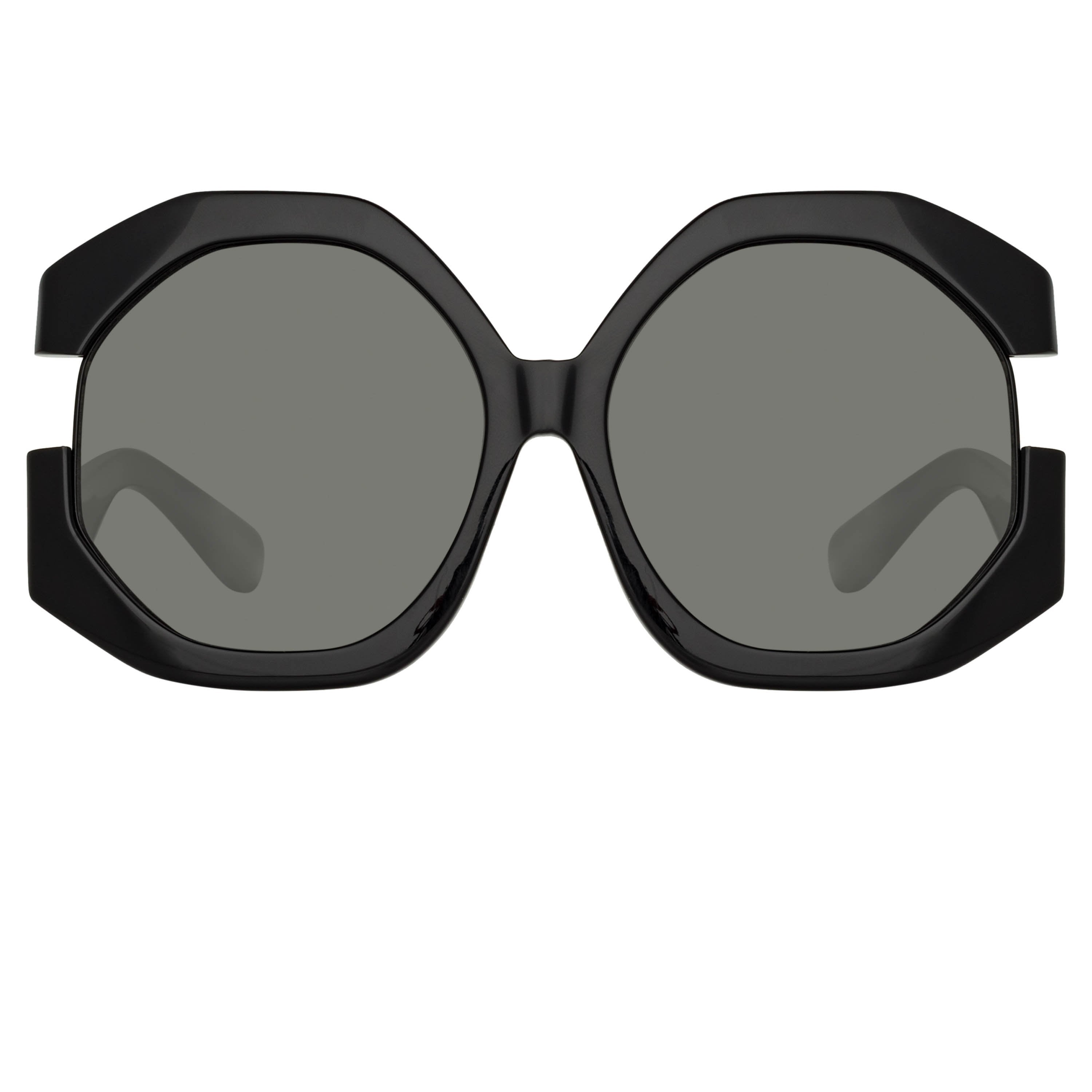 Color_LFL1071C1SUN - Bardot Oversized Sunglasses in Black