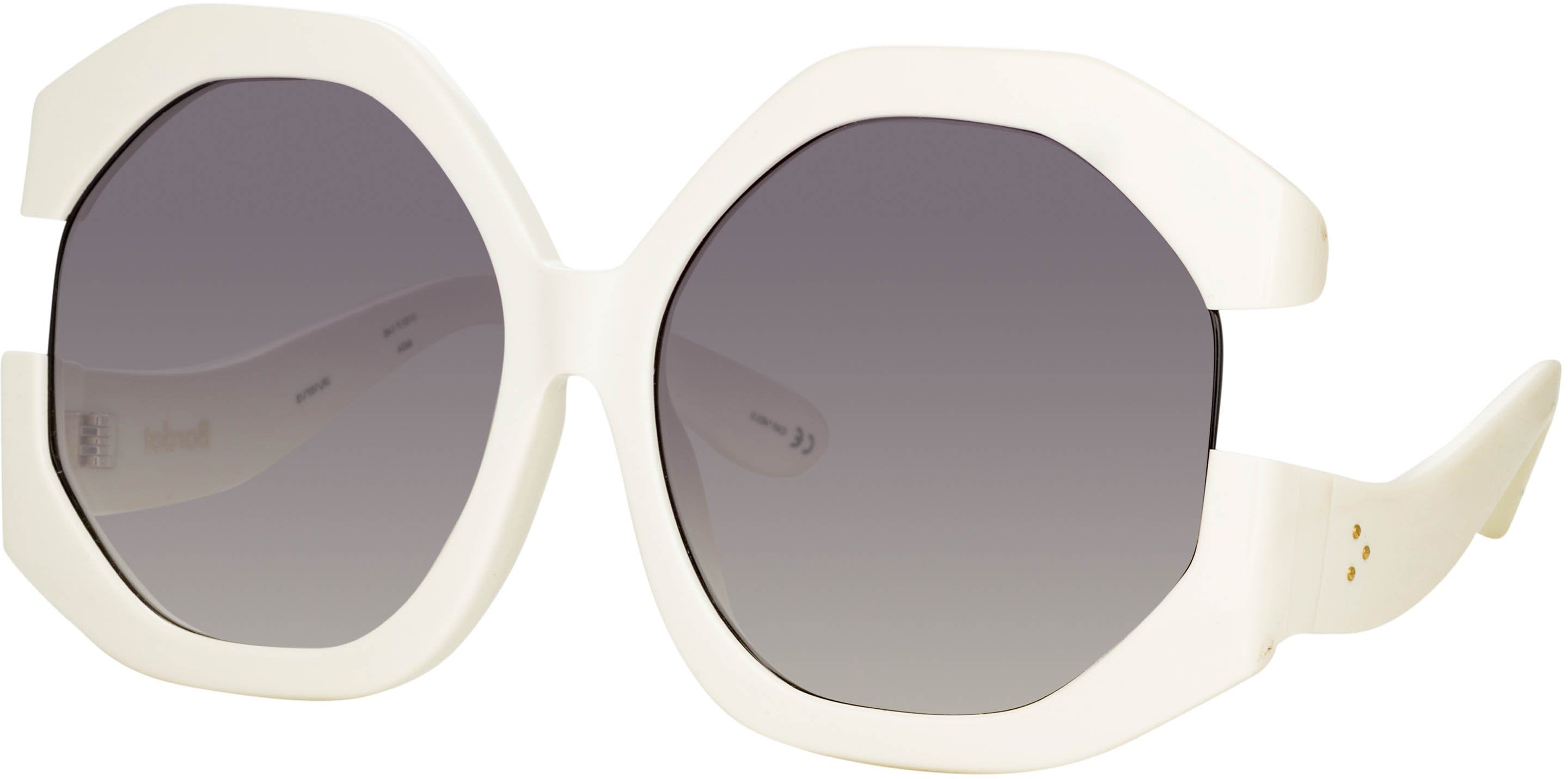 Color_LFL1071C3SUN - Bardot Oversized Sunglasses in White