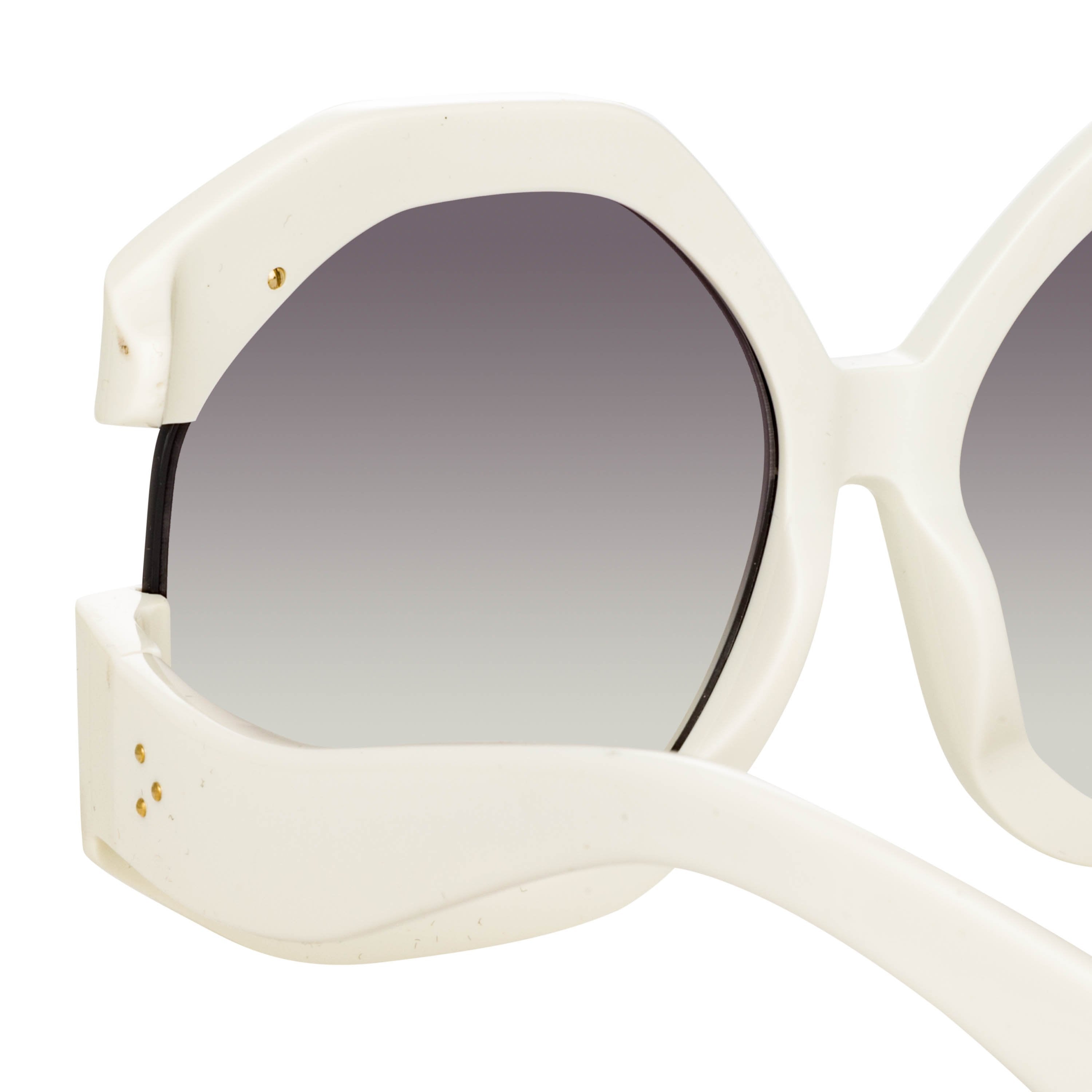 Color_LFL1071C3SUN - Bardot Oversized Sunglasses in White