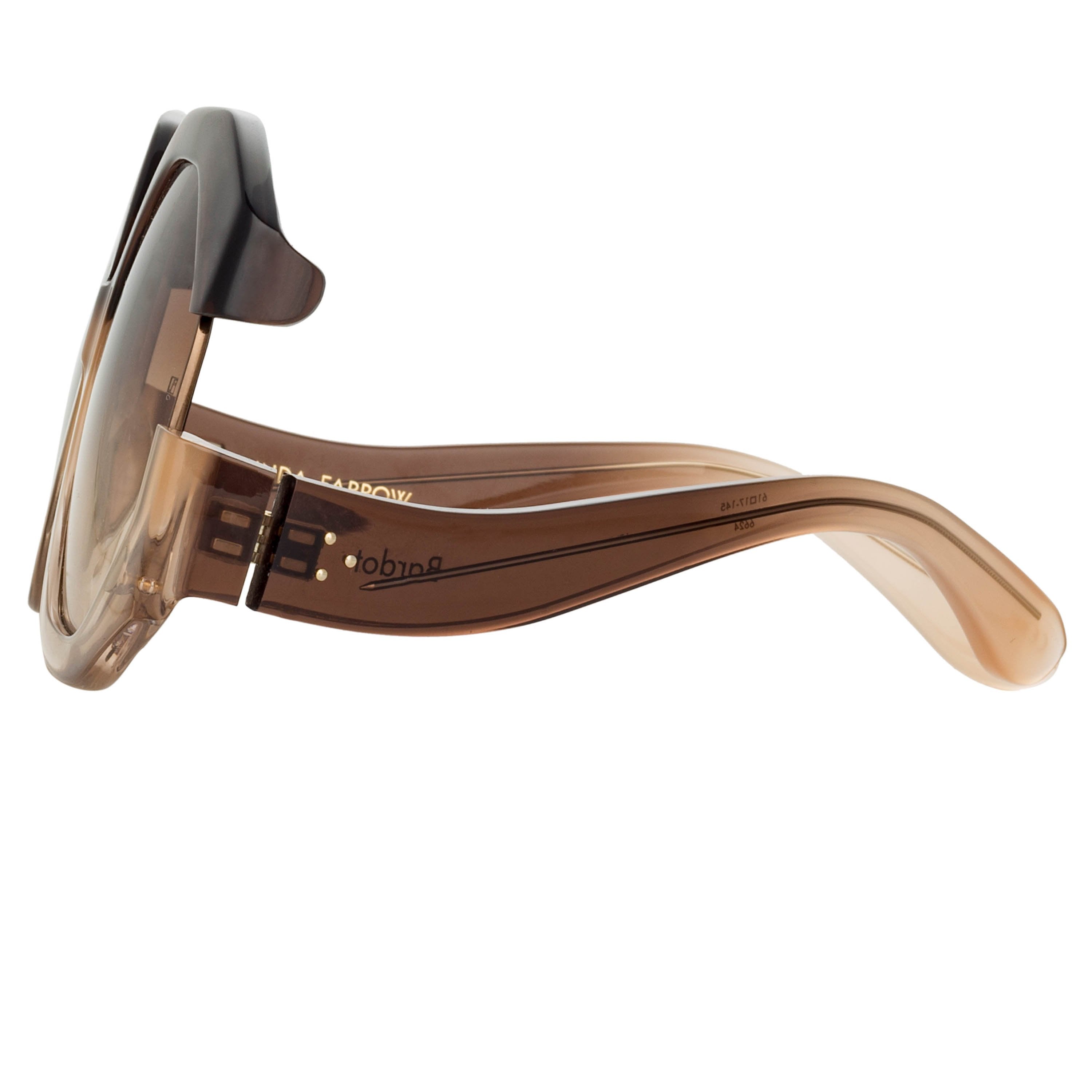Color_LFL1071C4SUN - Bardot Oversized Sunglasses in Brown