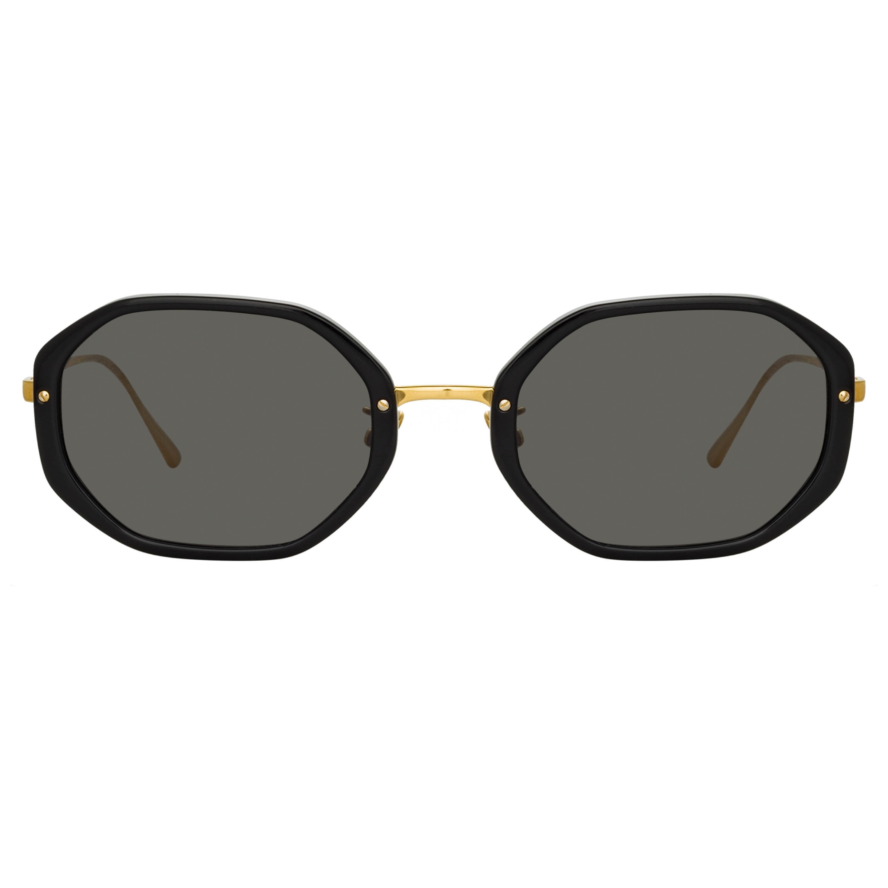 Color_LFL1084C1SUN - Tyler Angular Sunglasses in Black