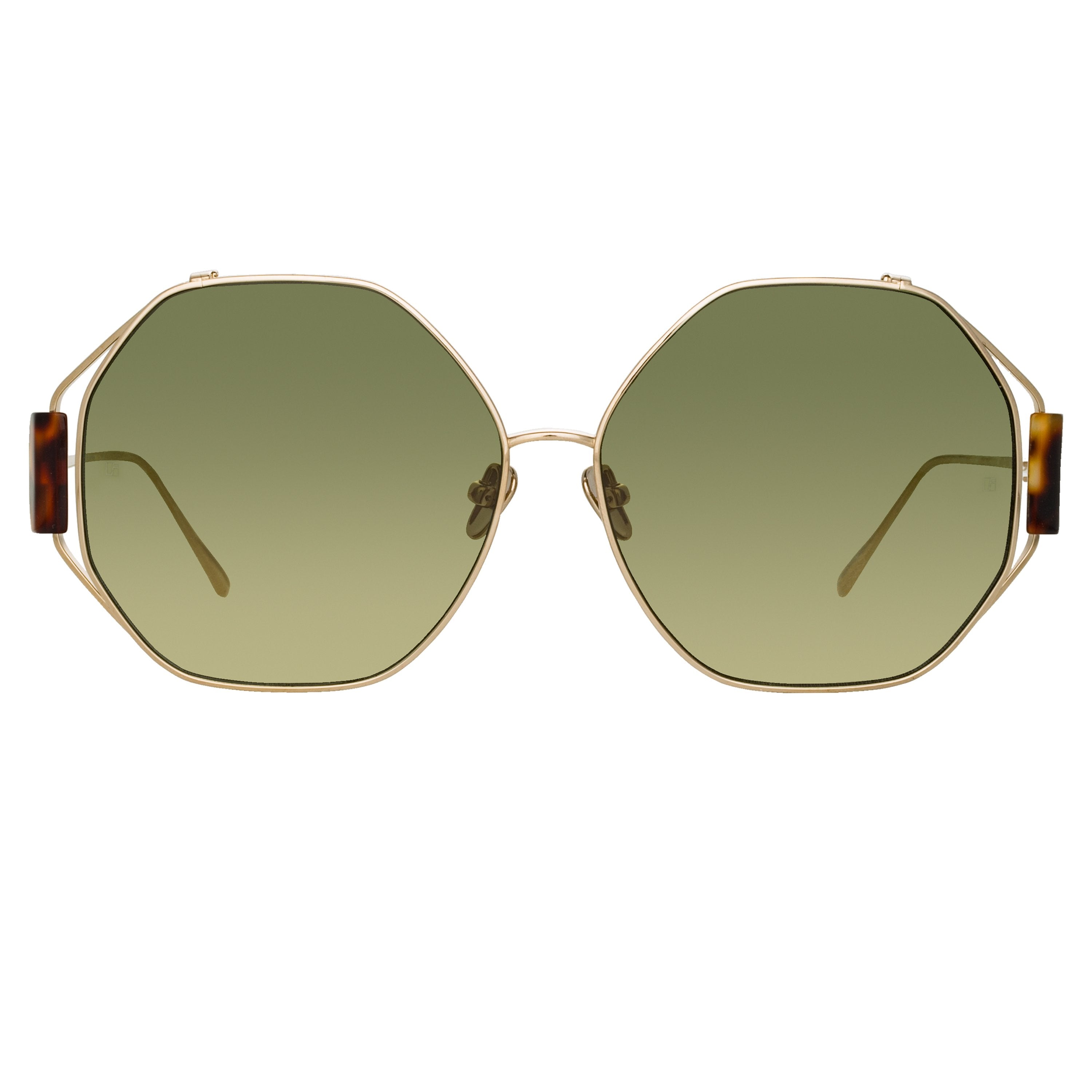 Color_LFL1089C3SUN - Marie Oversized Sunglasses in Light Gold and Grey