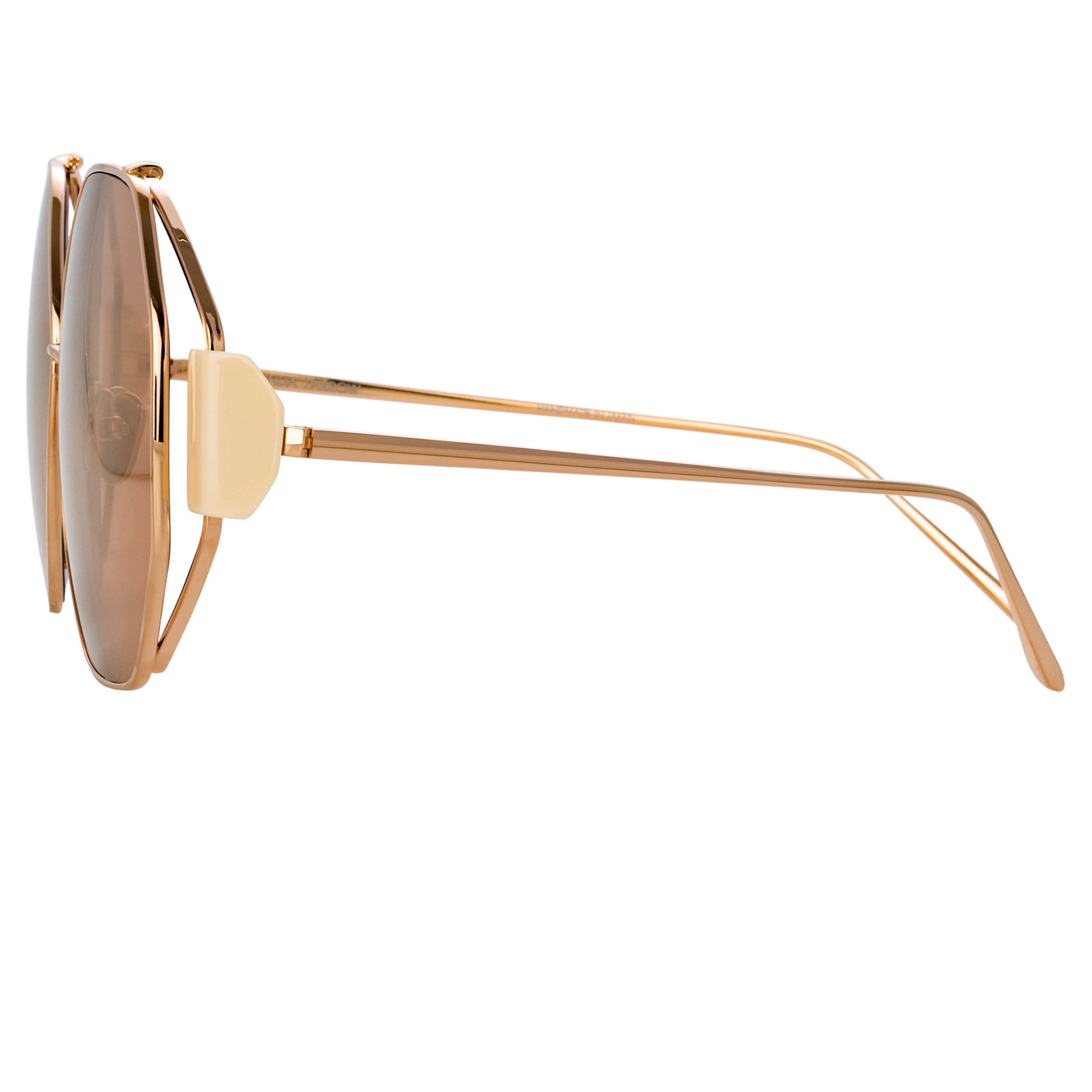 Color_LFL1089C4SUN - Marie Oversized Sunglasses in Rose Gold