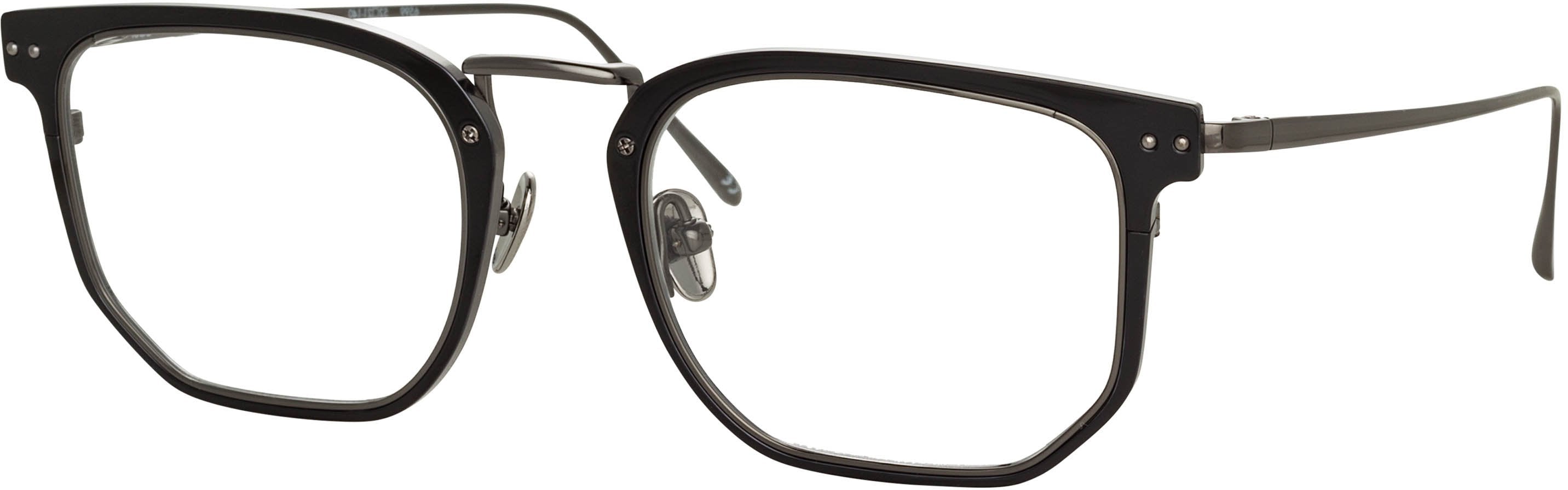 Color_LFL1113C2OPT - Saul D-Frame Optical Frame in Black and Nickel