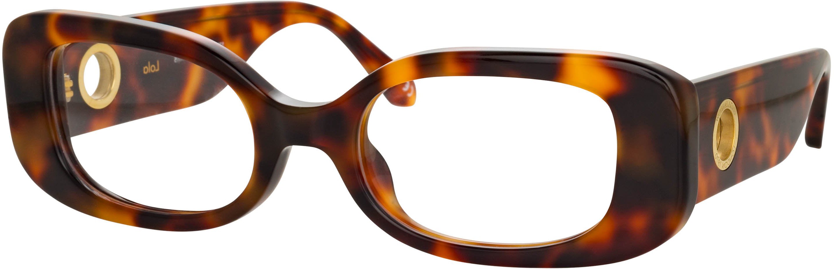 Color_LFL1117C5OPT - Lola Rectangular Optical Frame in Tortoiseshell