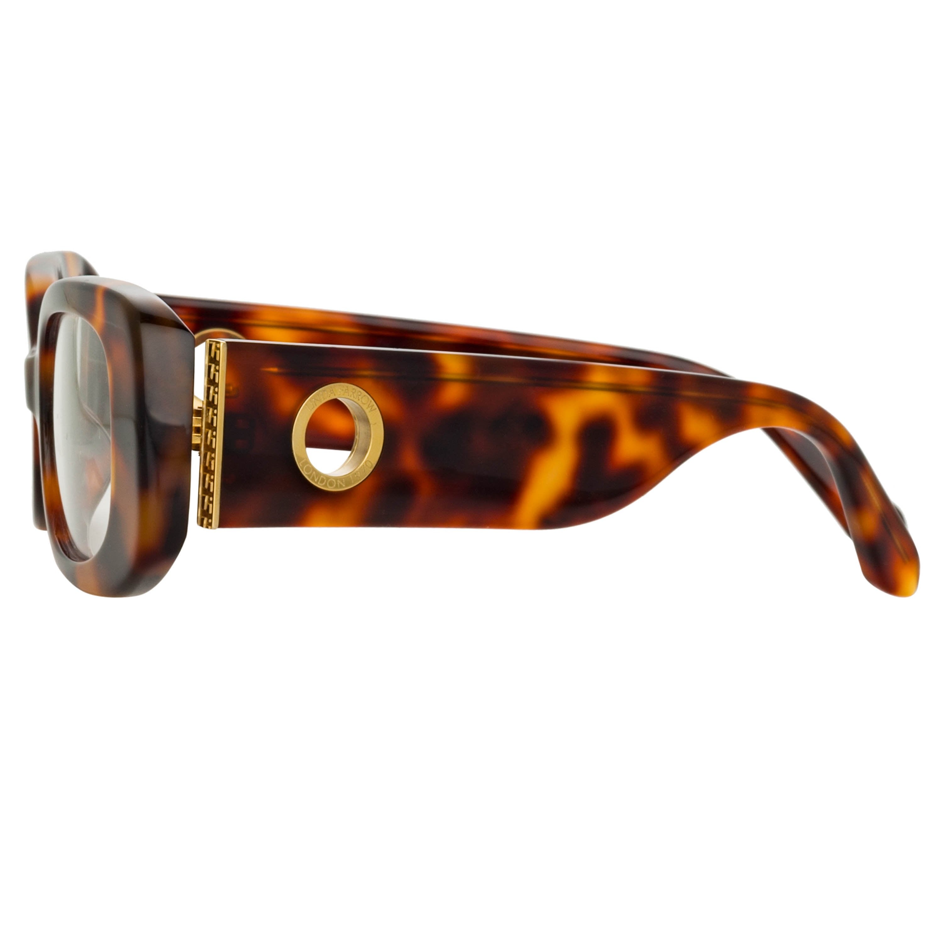 Color_LFL1117C5OPT - Lola Rectangular Optical Frame in Tortoiseshell