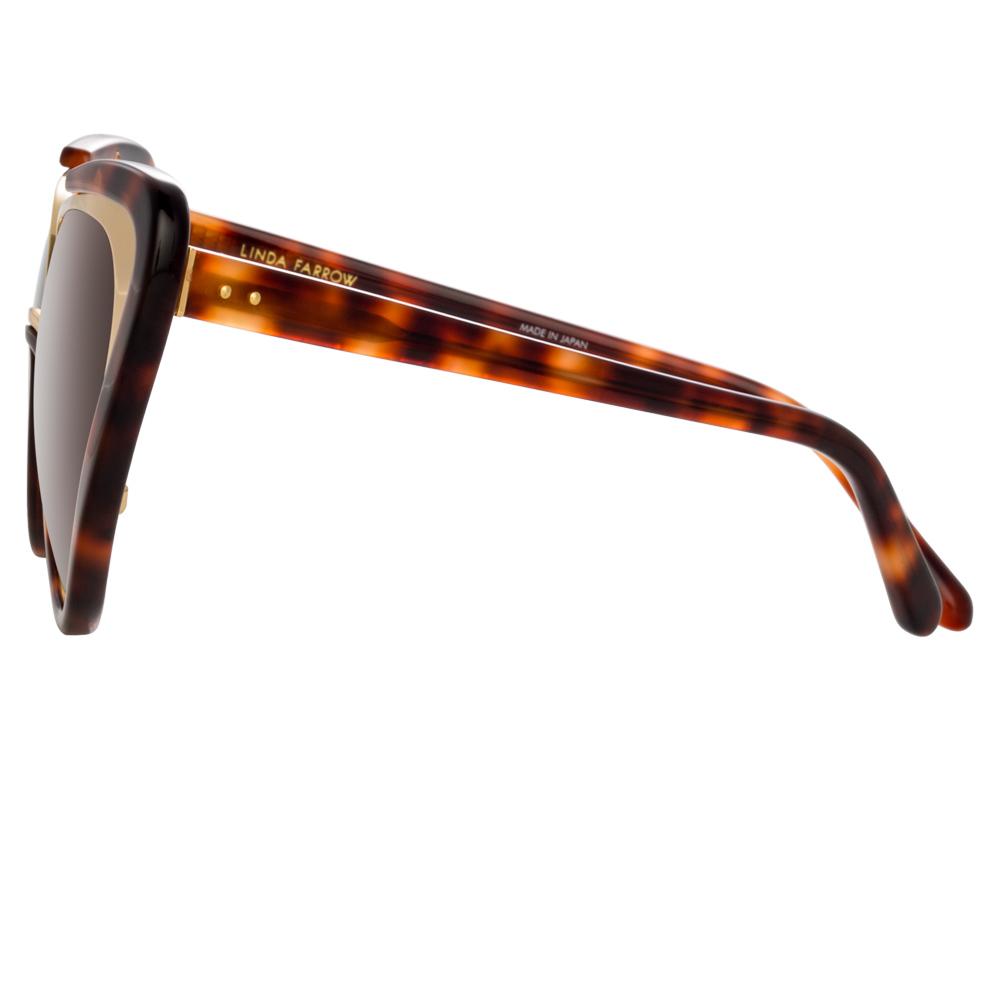 Color_LFL736C2SUN - Linda Farrow Khira C2 Cat Eye Sunglasses