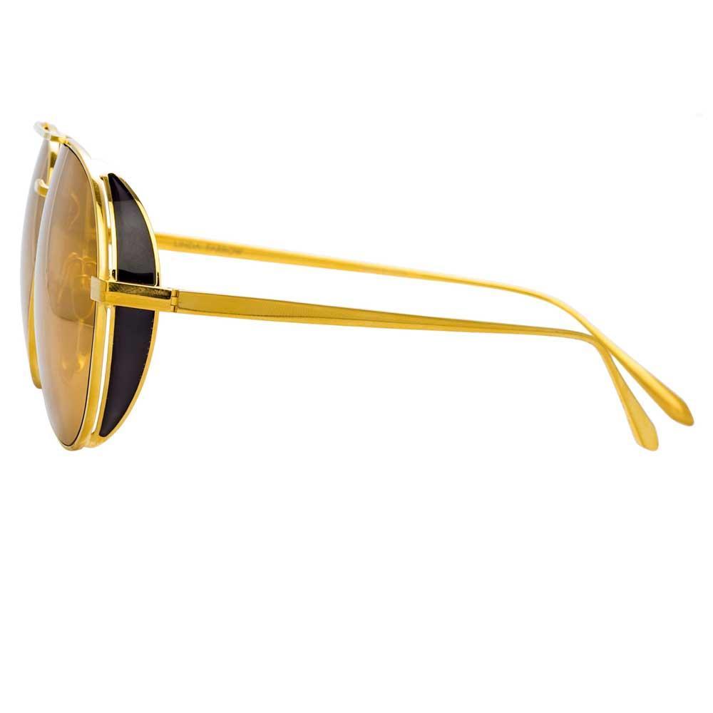 Color_LFL792C2SUN - Linda Farrow Elgin C2 Aviator Sunglasses