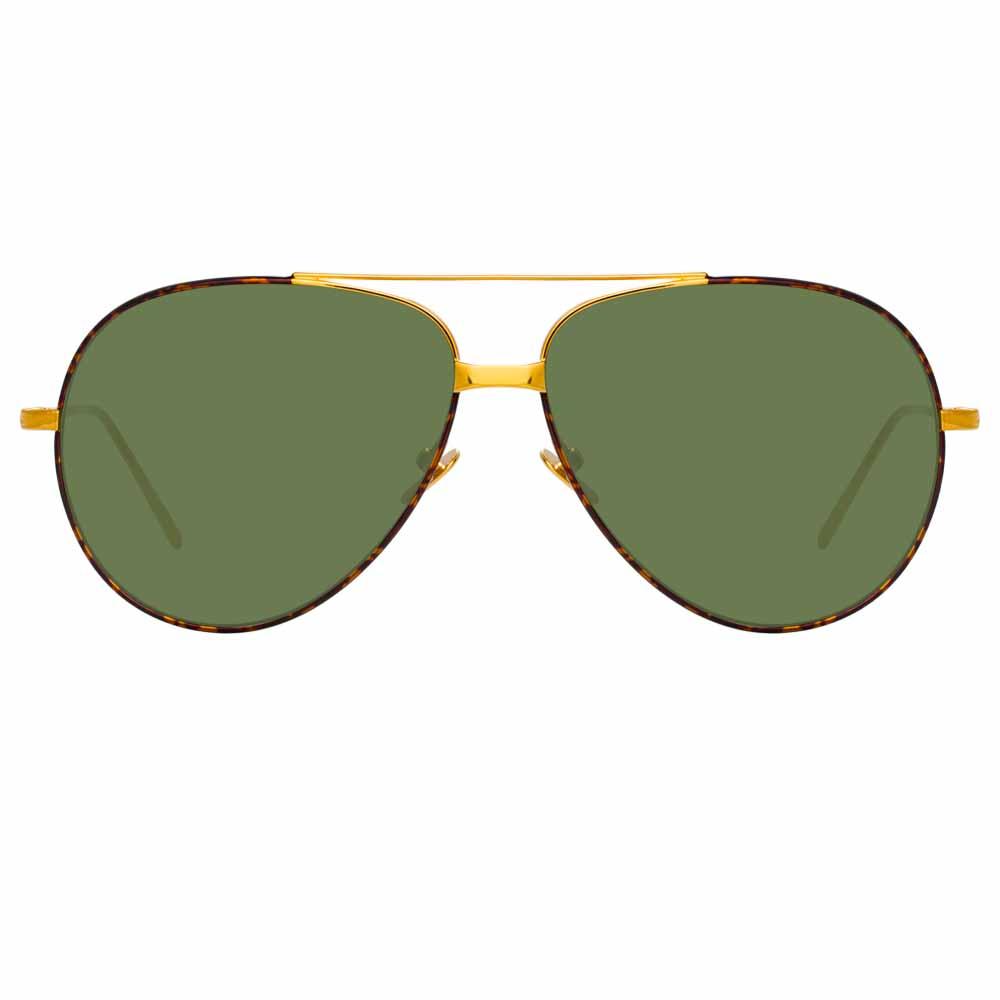 Color_LFL817C14SUN - Linda Farrow Salem C14 Aviator Sunglasses