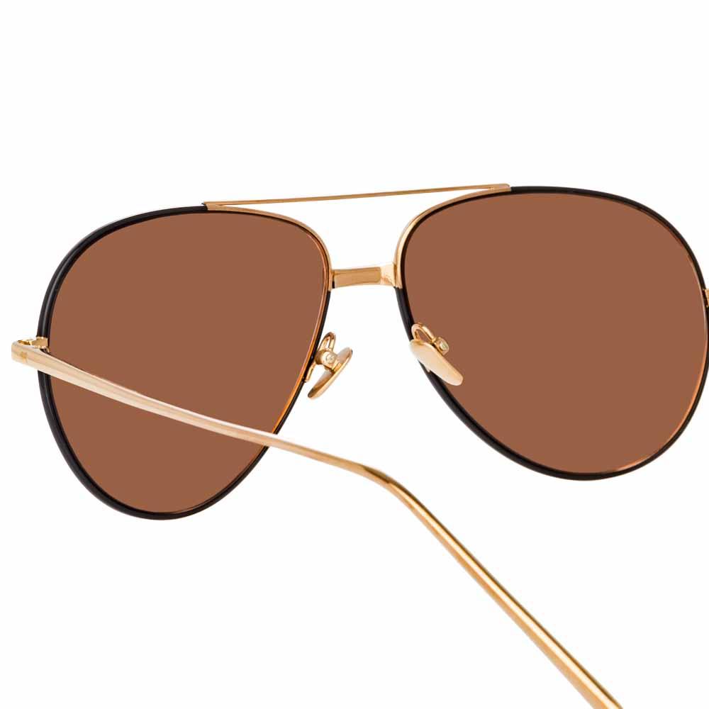 Color_LFL817C17SUN - Linda Farrow Salem C17 Aviator Sunglasses