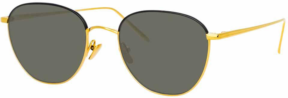 Color_LFL819C20SUN - Linda Farrow Raif C20 Square Sunglasses