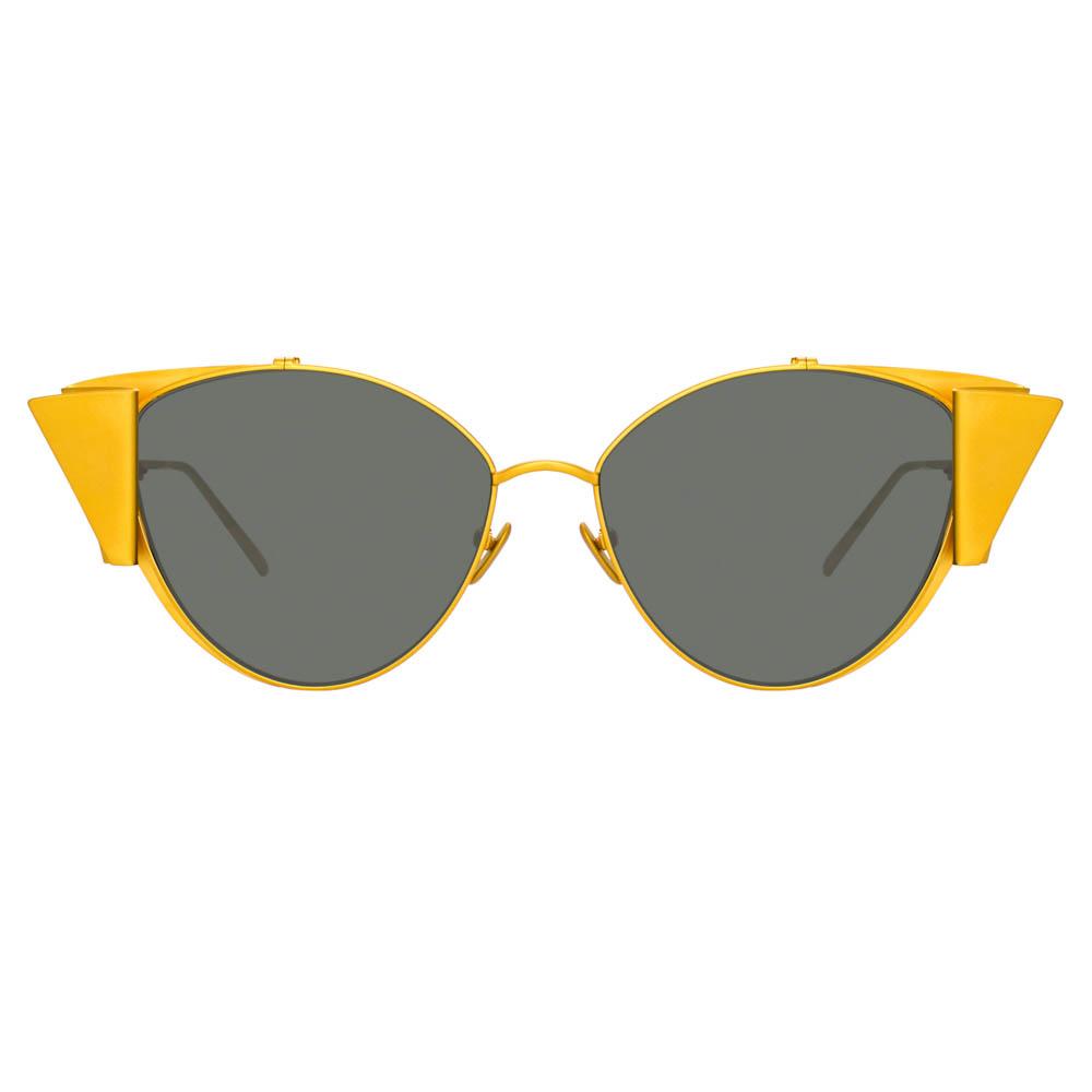 Color_LFL843C1SUN - Carrie Cat Eye Sunglasses in Yellow Gold