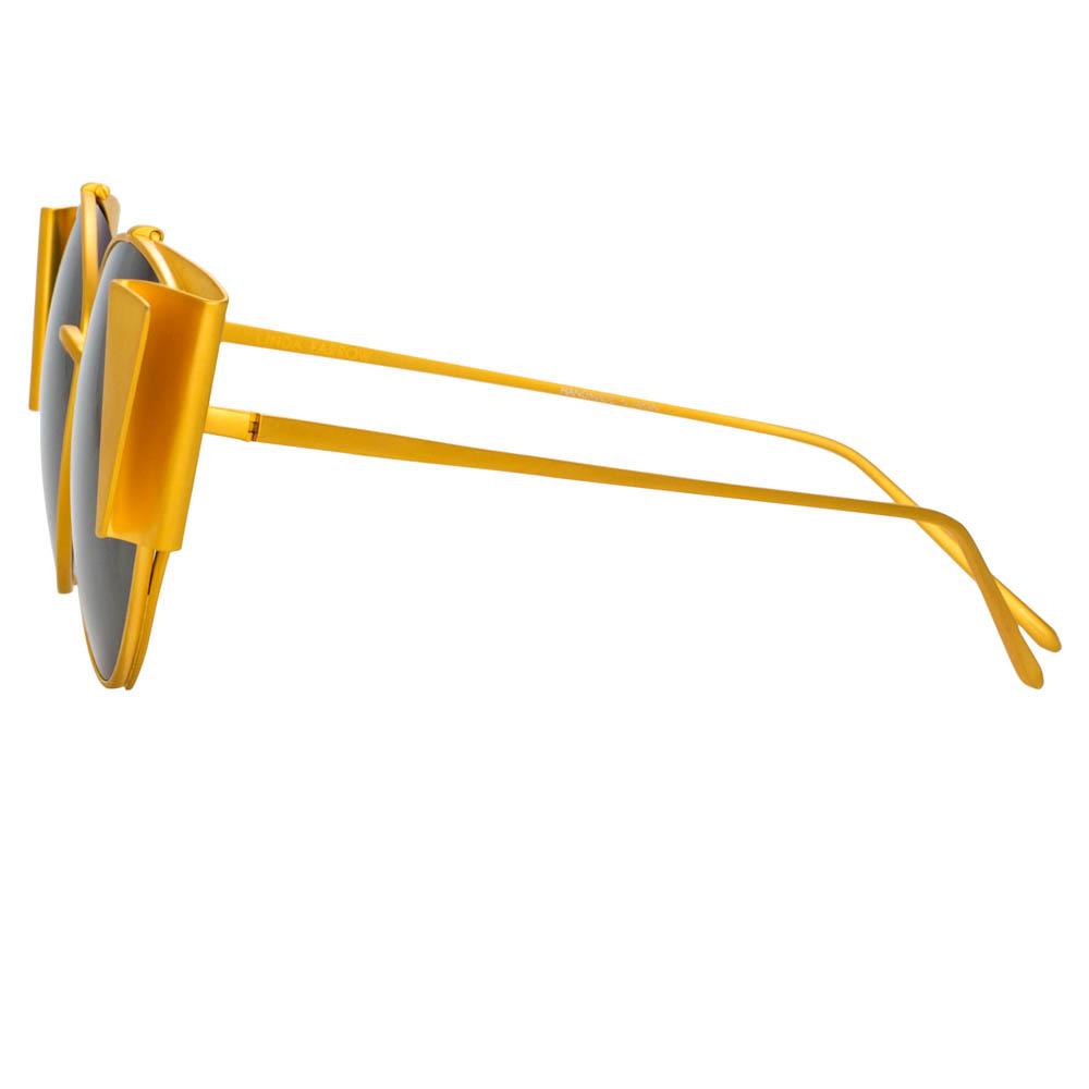 Color_LFL843C1SUN - Carrie Cat Eye Sunglasses in Yellow Gold