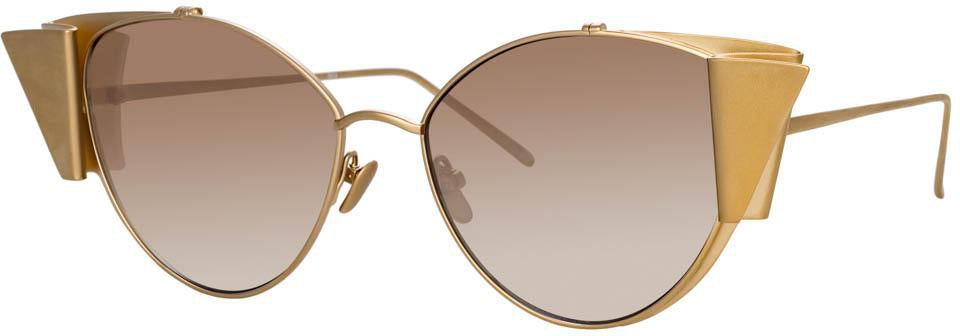Color_LFL843C2SUN - Carrie Cat Eye Sunglasses in Yellow Gold