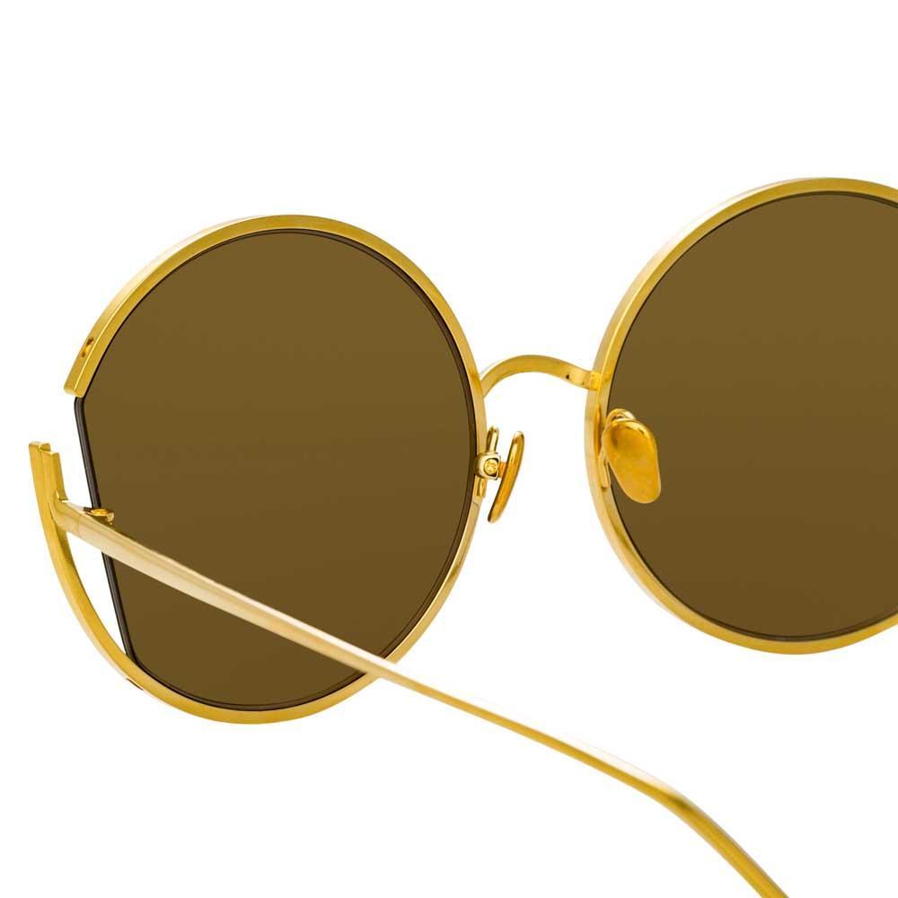 Color_LFL851C1SUN - Linda Farrow Quarry C1 Round Sunglasses