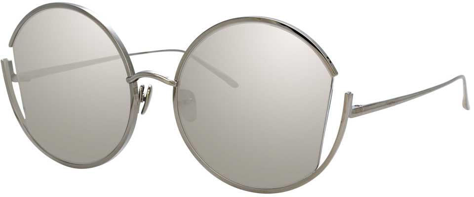 Color_LFL851C2SUN - Linda Farrow Quarry C2 Round Sunglasses