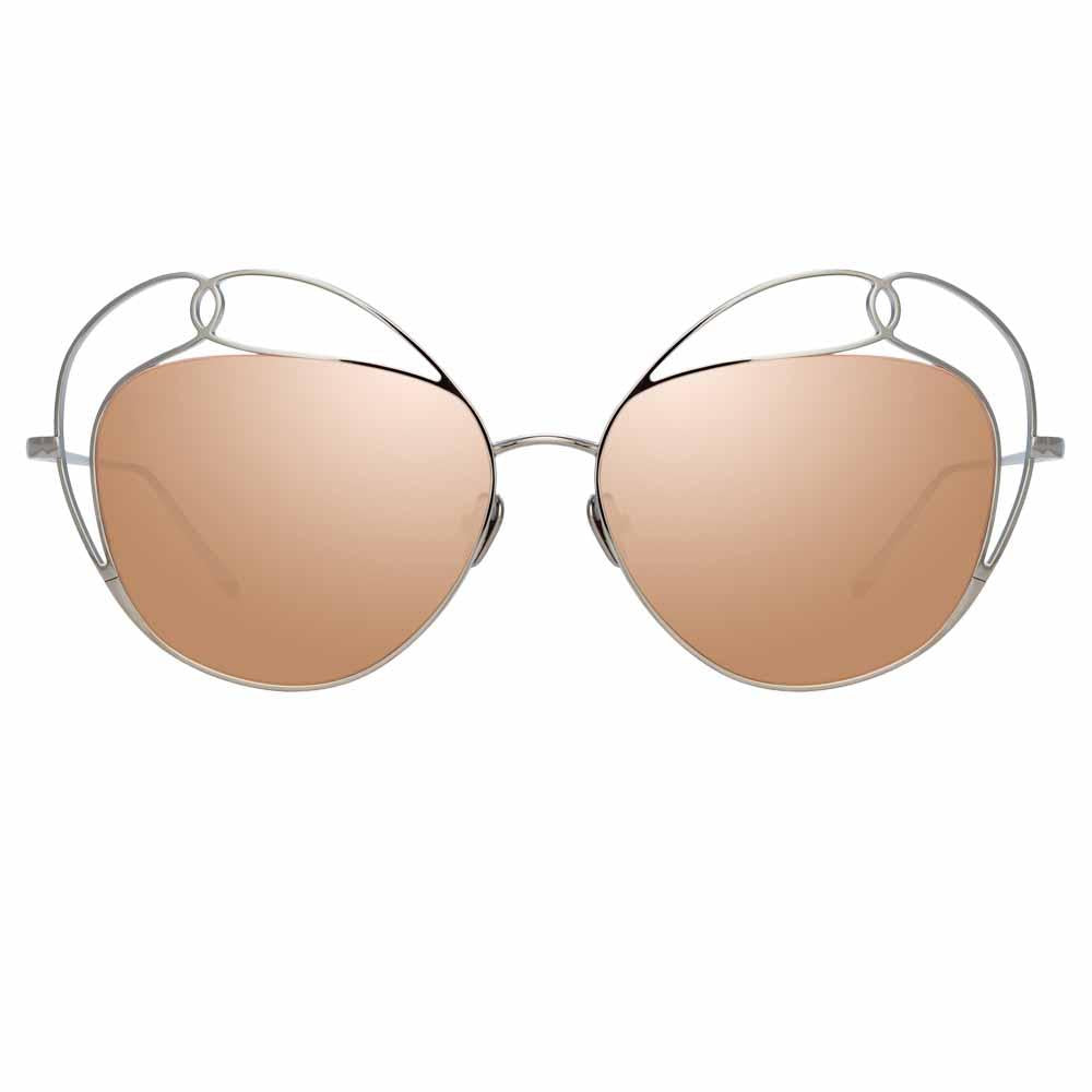 Color_LFL853C2SUN - Linda Farrow Harlequin C2 Special Sunglasses