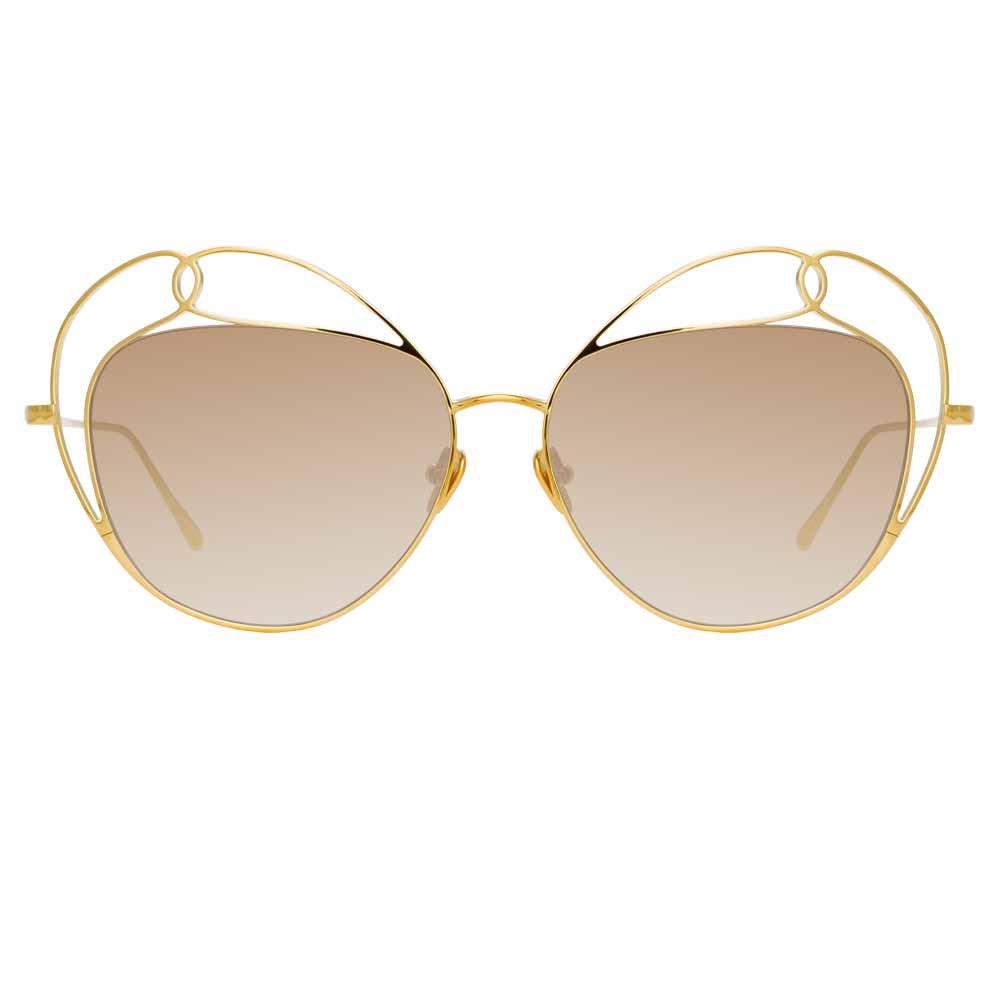 Color_LFL853C4SUN - Linda Farrow Harlequin C4 Special Sunglasses