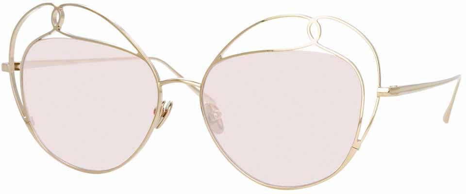 Color_LFL853C5SUN - Linda Farrow Harlequin C5 Special Sunglasses