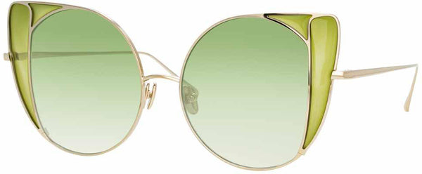 Color_LFL854C10SUN - Linda Farrow Austin C10 Cat Eye Sunglasses