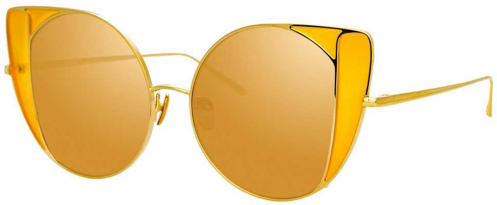 Color_LFL854C4SUN - Linda Farrow Austin C4 Cat Eye Sunglasses