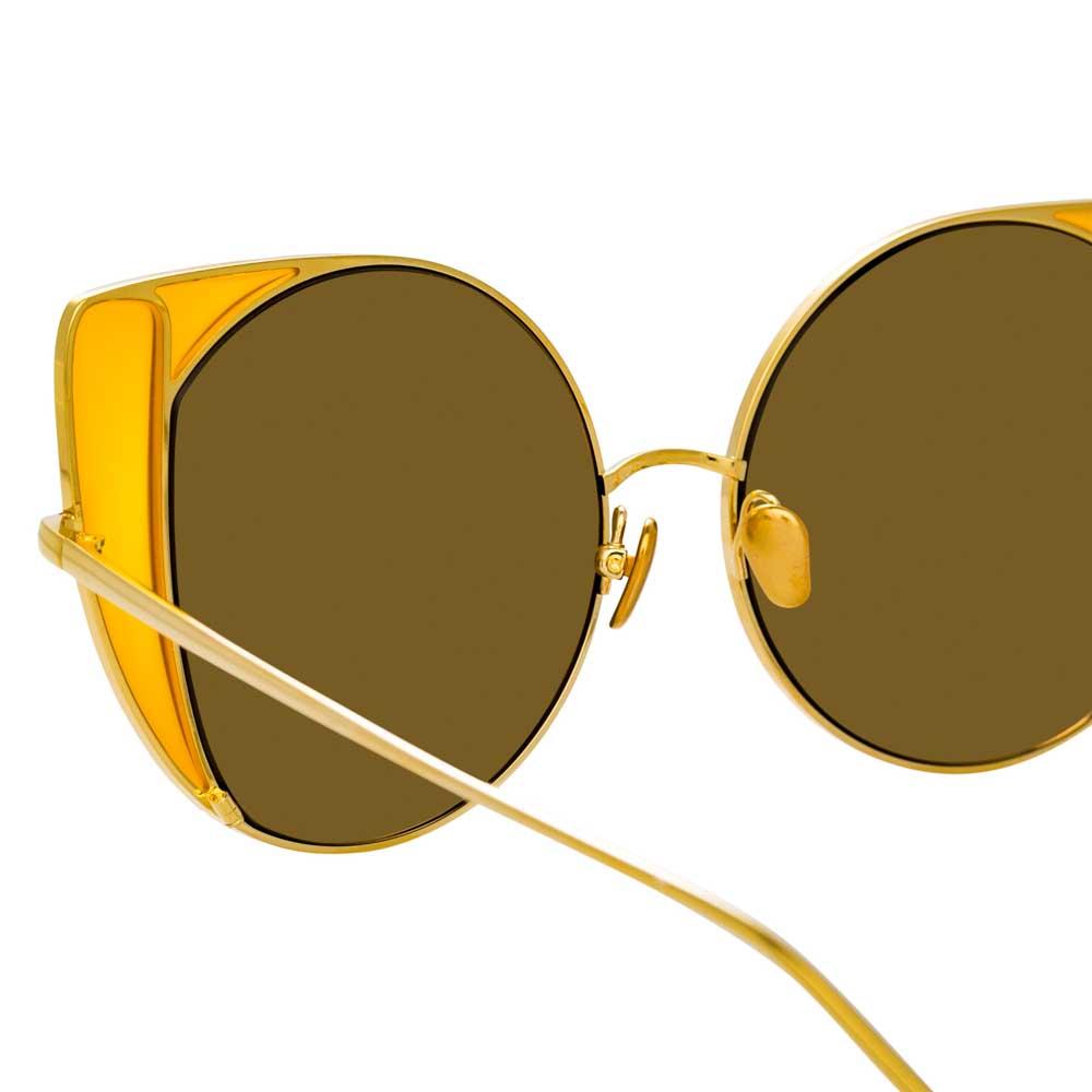 Color_LFL854C4SUN - Linda Farrow Austin C4 Cat Eye Sunglasses