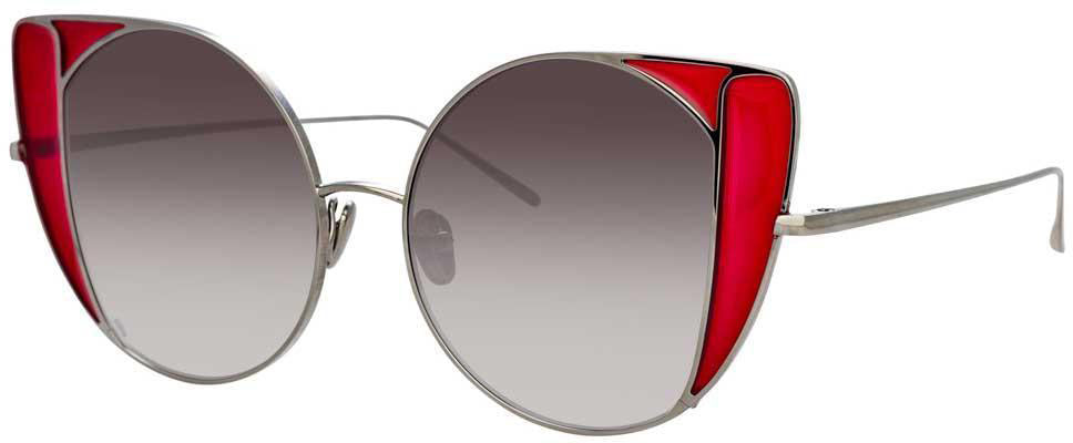 Color_LFL854C5SUN - Linda Farrow Austin C5 Cat Eye Sunglasses