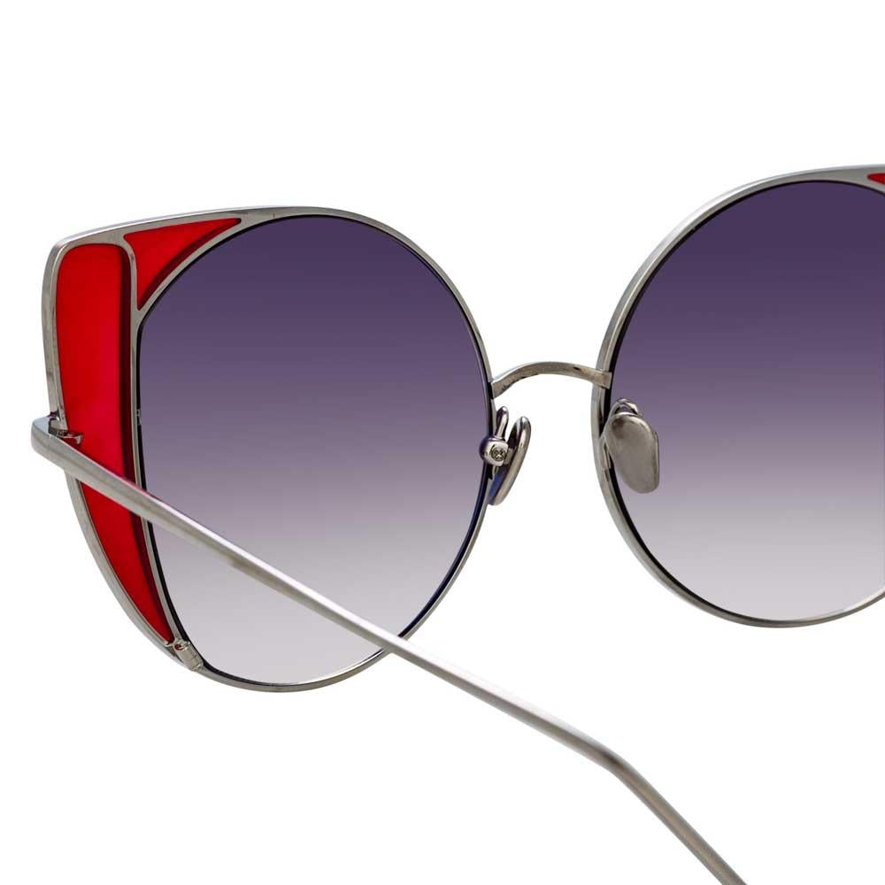 Color_LFL854C5SUN - Linda Farrow Austin C5 Cat Eye Sunglasses