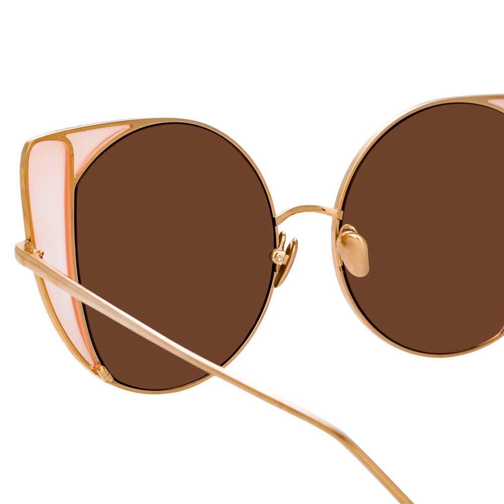 Color_LFL854C6SUN - Linda Farrow Austin C6 Cat Eye Sunglasses
