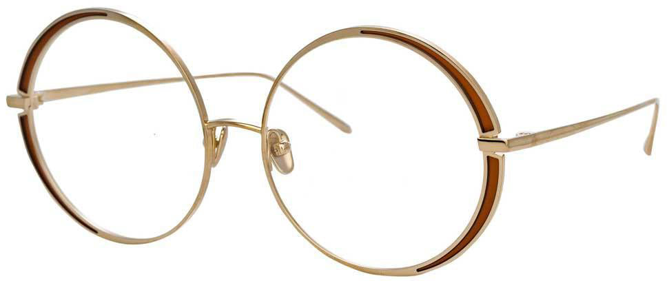 Color_LFL933C4OPT - Linda Farrow Hart C4 Round Optical Frame