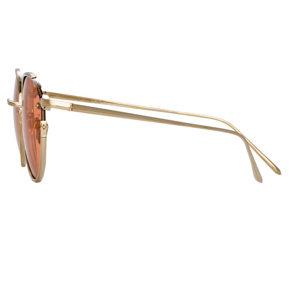 Color_LFL948C5SUN - Nicks Oval Sunglasses in Light Gold