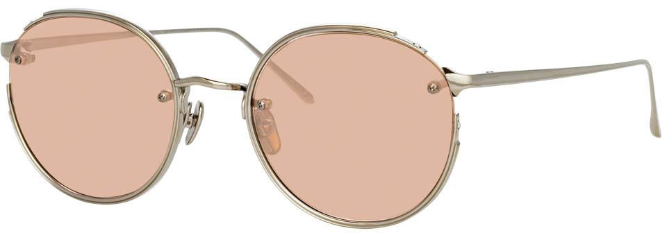 Color_LFL948C6SUN - Nicks Oval Sunglasses in White Gold