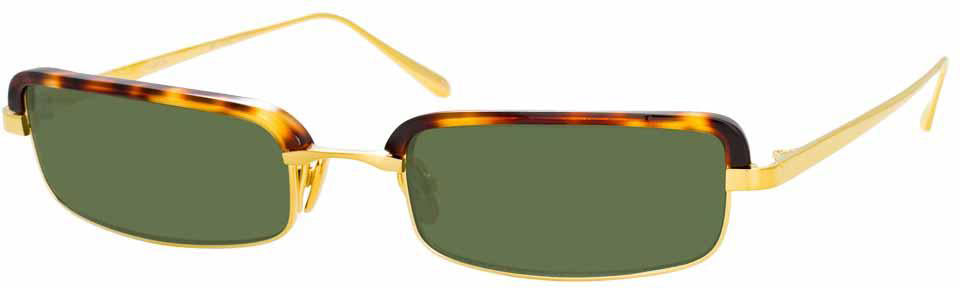 Color_LFL968C2SUN - Linda Farrow Leona C2 Rectangular Sunglasses