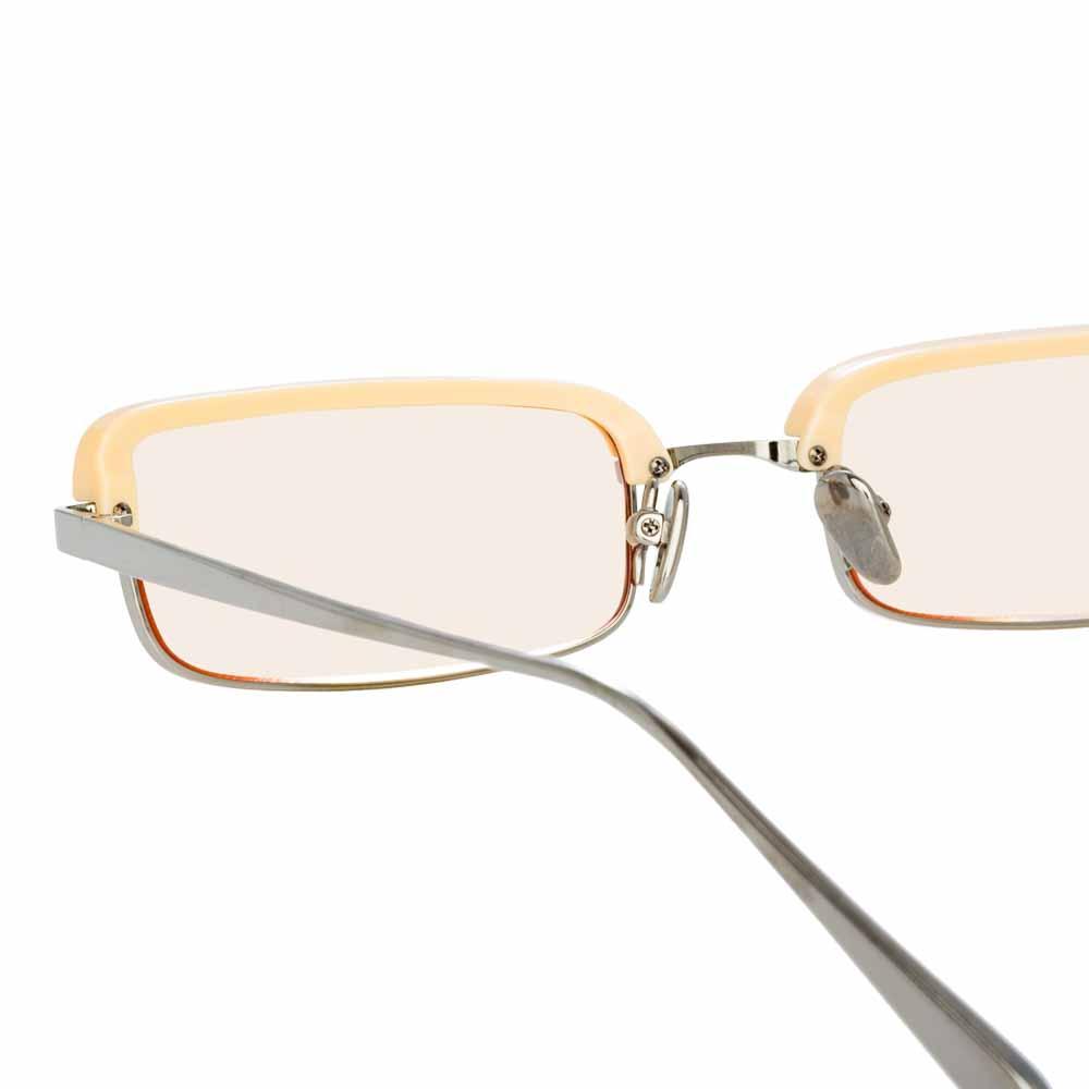 Color_LFL968C5SUN - Linda Farrow Leona C5 Rectangular Sunglasses