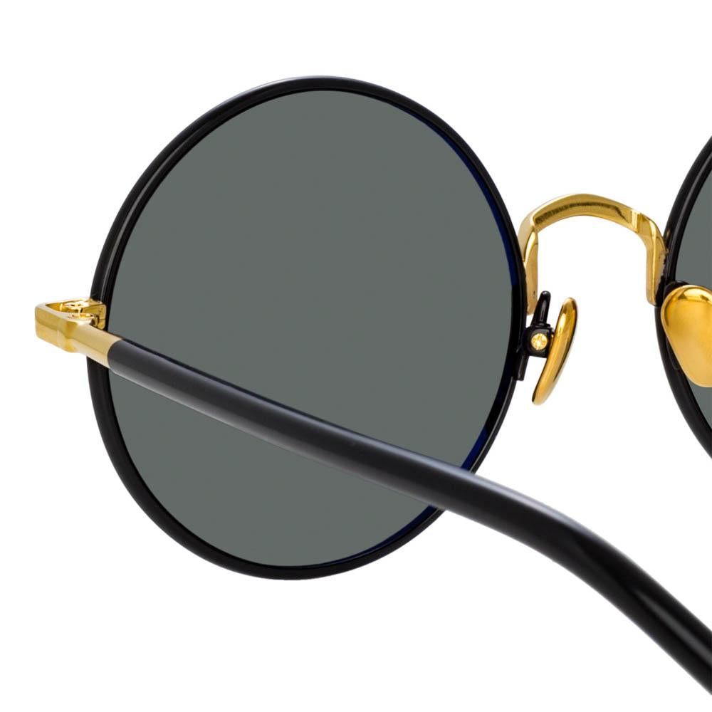 Color_LFL983C1SUN - Welch Round Sunglasses in Black