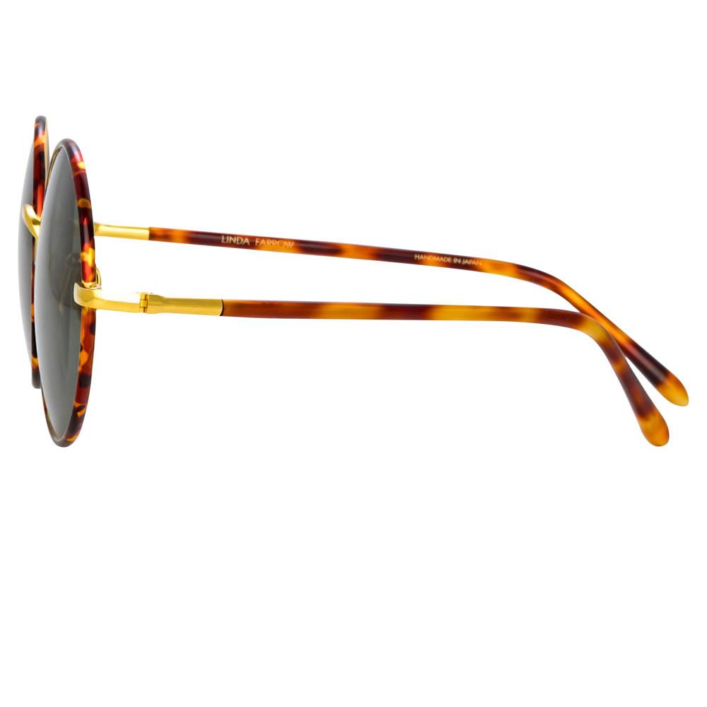 Color_LFL983C3SUN - Welch Round Sunglasses in Tortoiseshell