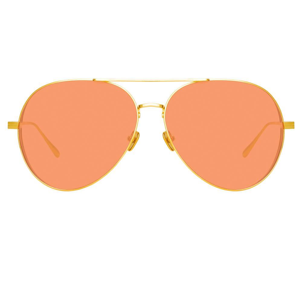 Color_LFL992C10SUN - Ace Aviator Sunglasses in Yellow Gold