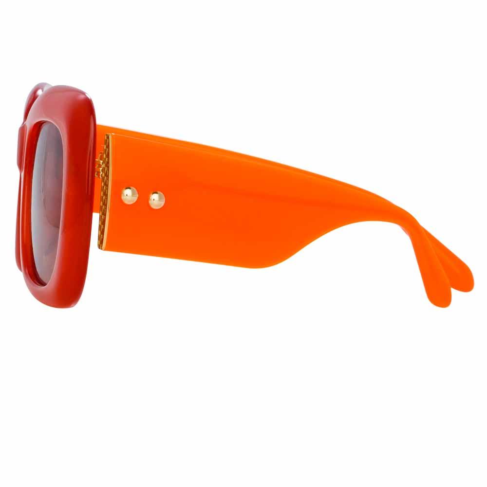 Color_LFL995C3SUN - Linda Farrow Lavinia C3 Rectangular Sunglasses